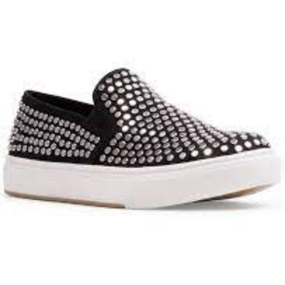 STEVE MADDEN Coulter Skate Stud Rivet Loafer Slip On Platform Sneaker Shoes 7.5
